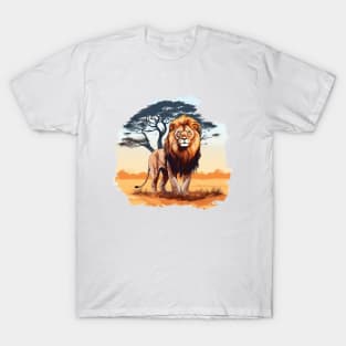 Wild African Lion T-Shirt